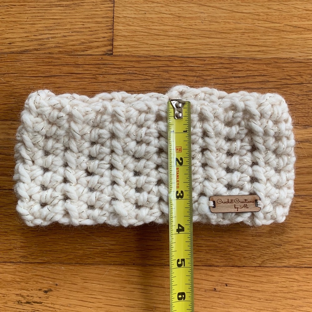 Handmade Headband / Earwarmer - Picture 4 of 4